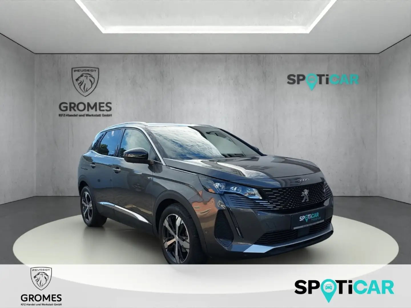 Peugeot 3008 1.5 BlueHDi 130 GT EAT8 LED ACC Navi Digitales Coc Grau - 1