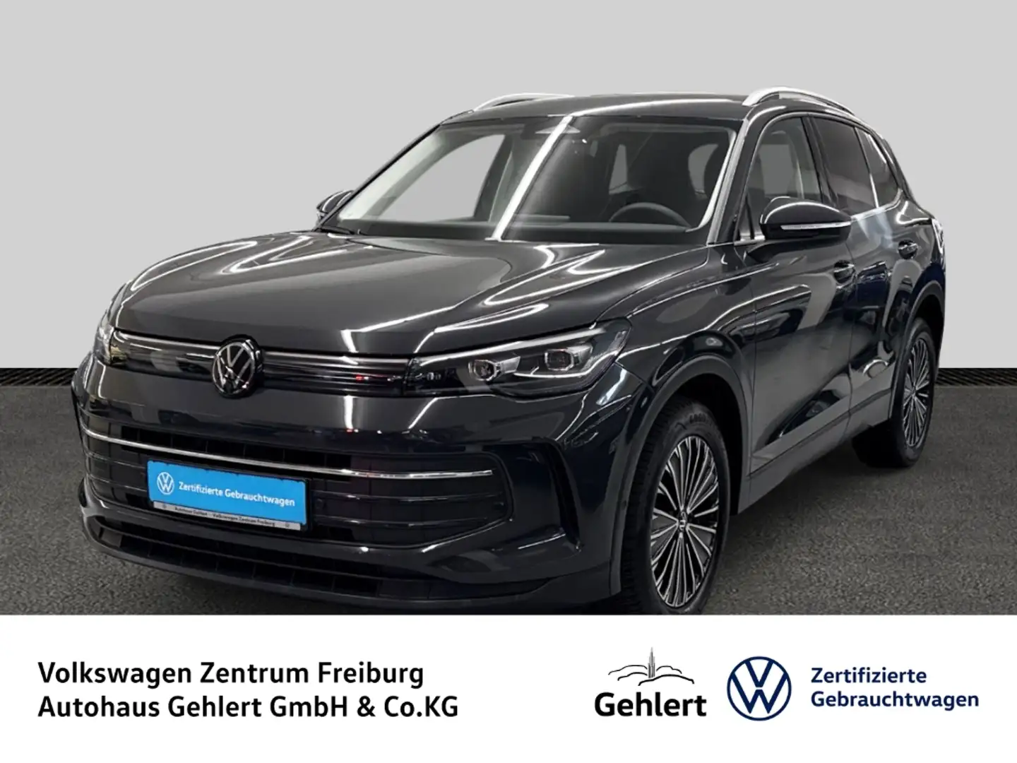 Volkswagen Tiguan Life 2.0 TDI DSG AHK Navi LED ACC Rückfahrkamera Grau - 1