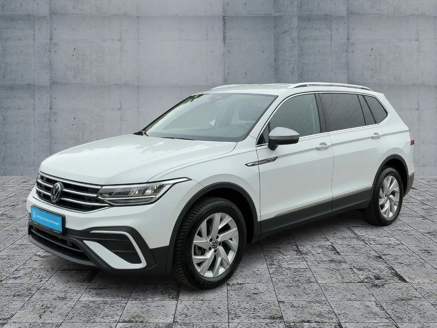 Volkswagen Tiguan Allspace 1.5 TSI DSG LIFE LED+NAVI+AHK+7S Weiß - 2