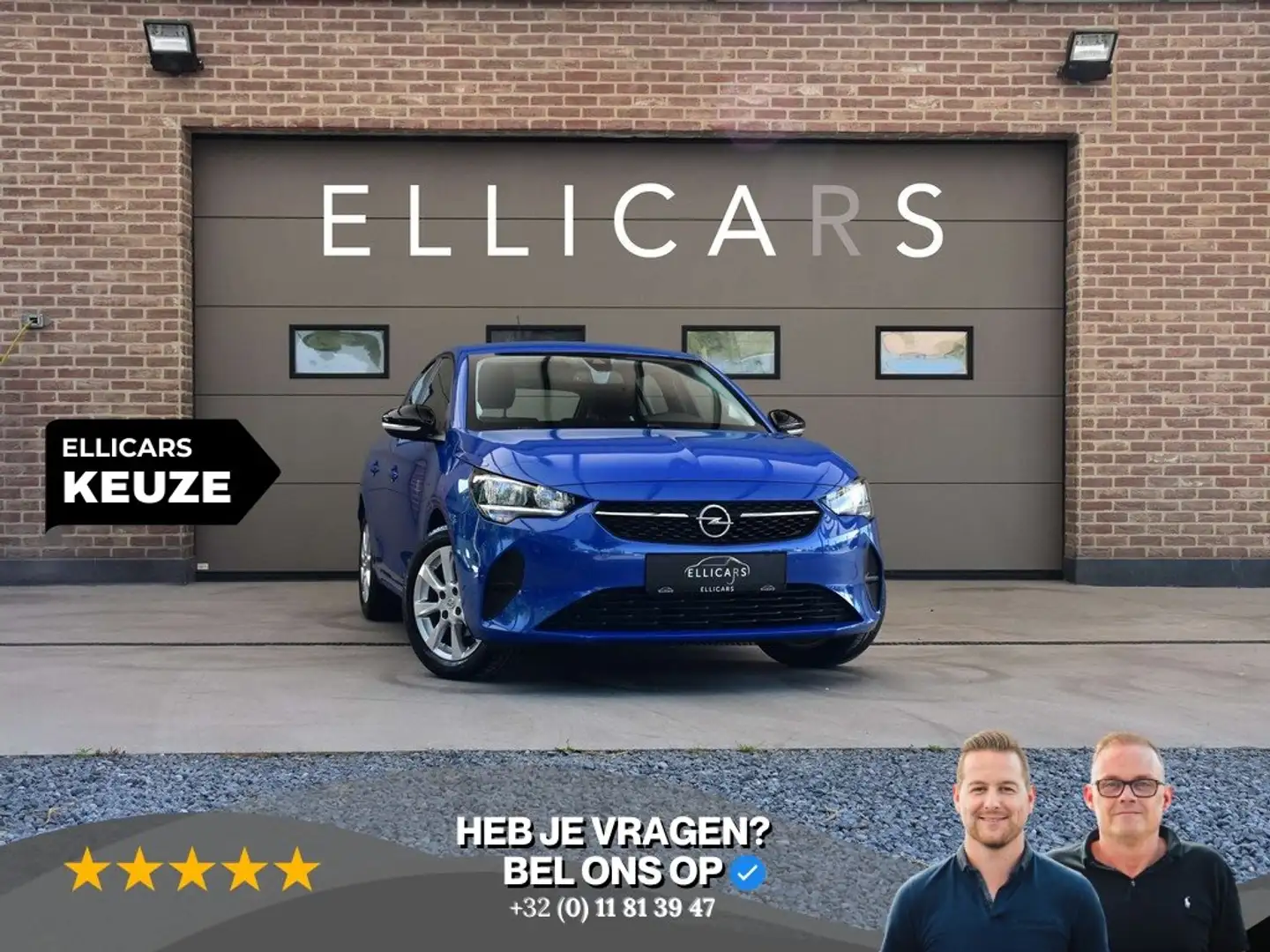 Opel Corsa 1.2 / EDITION / CARPLAY / GPS / DAB / AIRCO / PSA Bleu - 1