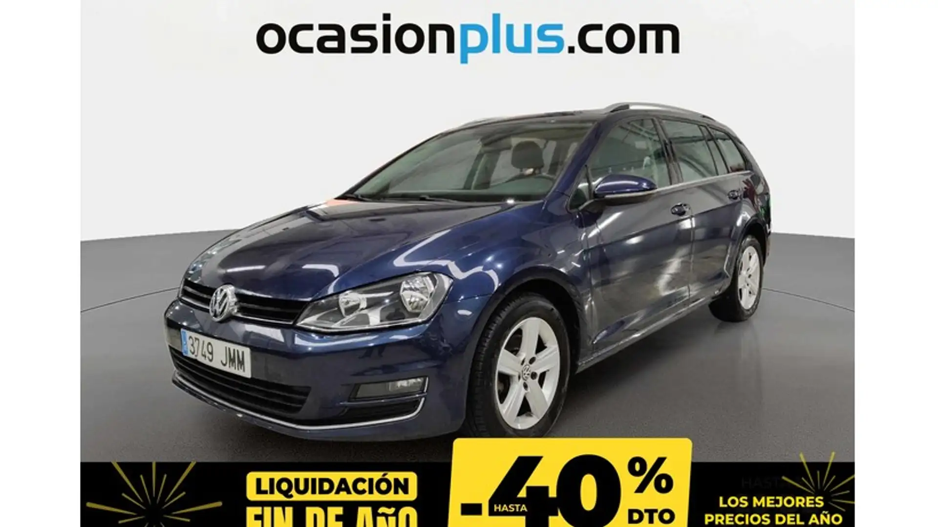 Volkswagen Golf Variant 1.6TDI CR BMT Sport 110 Bleu - 1