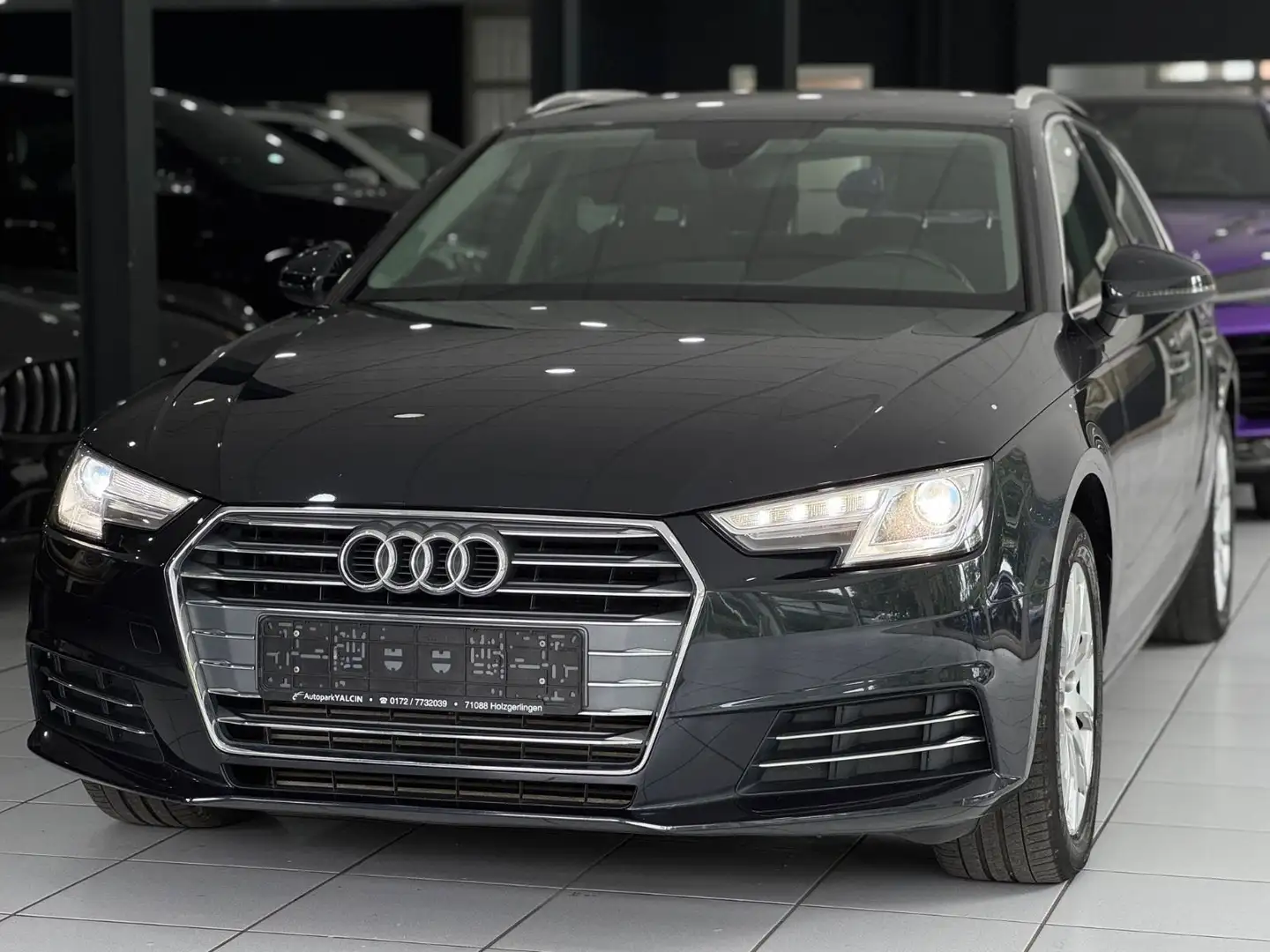 Audi A4 2.0 TFSI *SPORT*KEYL.*NAVI*190PS*XEN/LED*17Z* Blau - 1