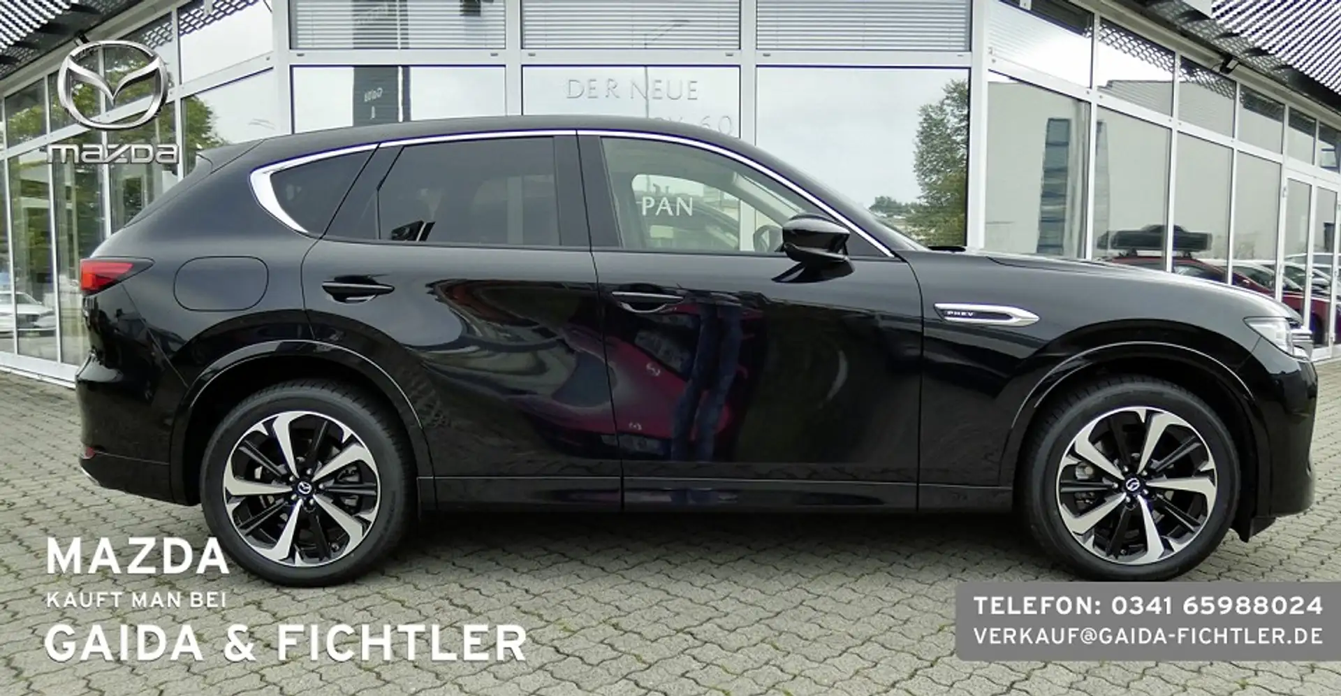 Mazda CX-60 e-SKYACTIV PHEV TAKUMI ALLE PAKETE + PANO Schwarz - 2