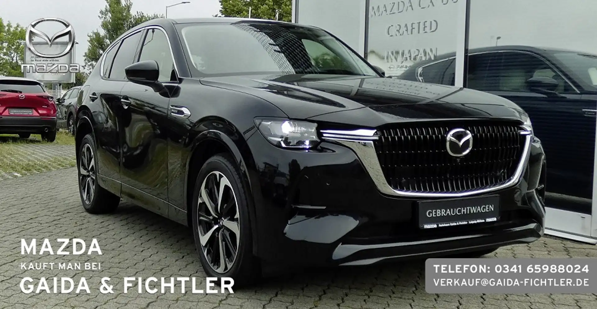 Mazda CX-60 e-SKYACTIV PHEV TAKUMI ALLE PAKETE + PANO Schwarz - 1
