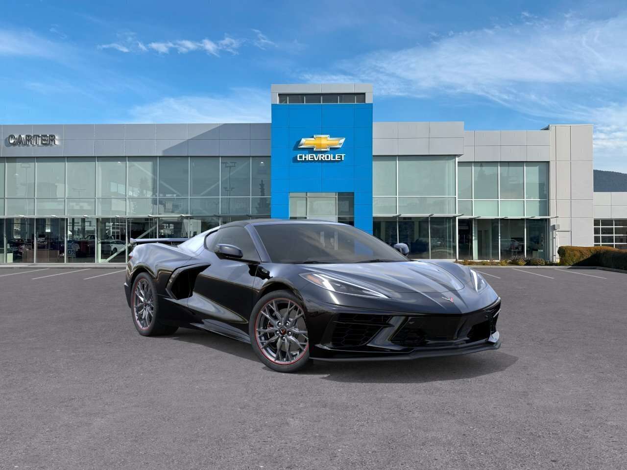 Black 2026 Chevrolet Corvette Coupe Rear-Wheel Drive 8-Speed Automatic