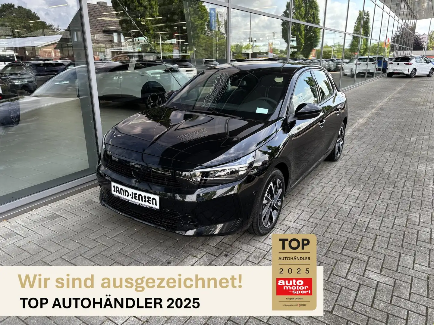 Opel Corsa 1.2 PT GS LED Totw Kamera 16" Carplay Temp Schwarz - 1