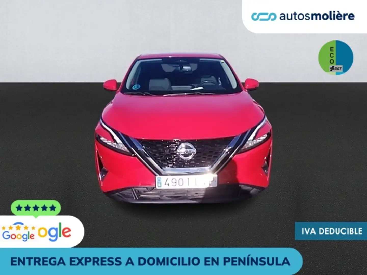 Nissan Qashqai 1.3 DIG-T N-Connecta 4x2 103kW Rojo - 2