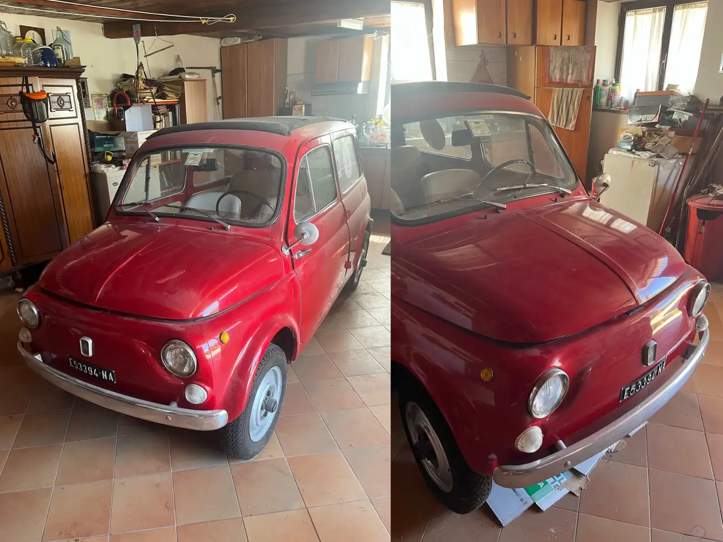 Fiat Cinquecento FIAT 500 BIANCHINA GIARDINETTA Rosso - 1