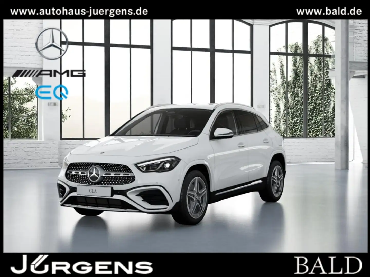 Mercedes-Benz GLA 200 d AMG-Sport/MLB/Cam/AHK/Keyl/Ambi/19' Weiß - 2