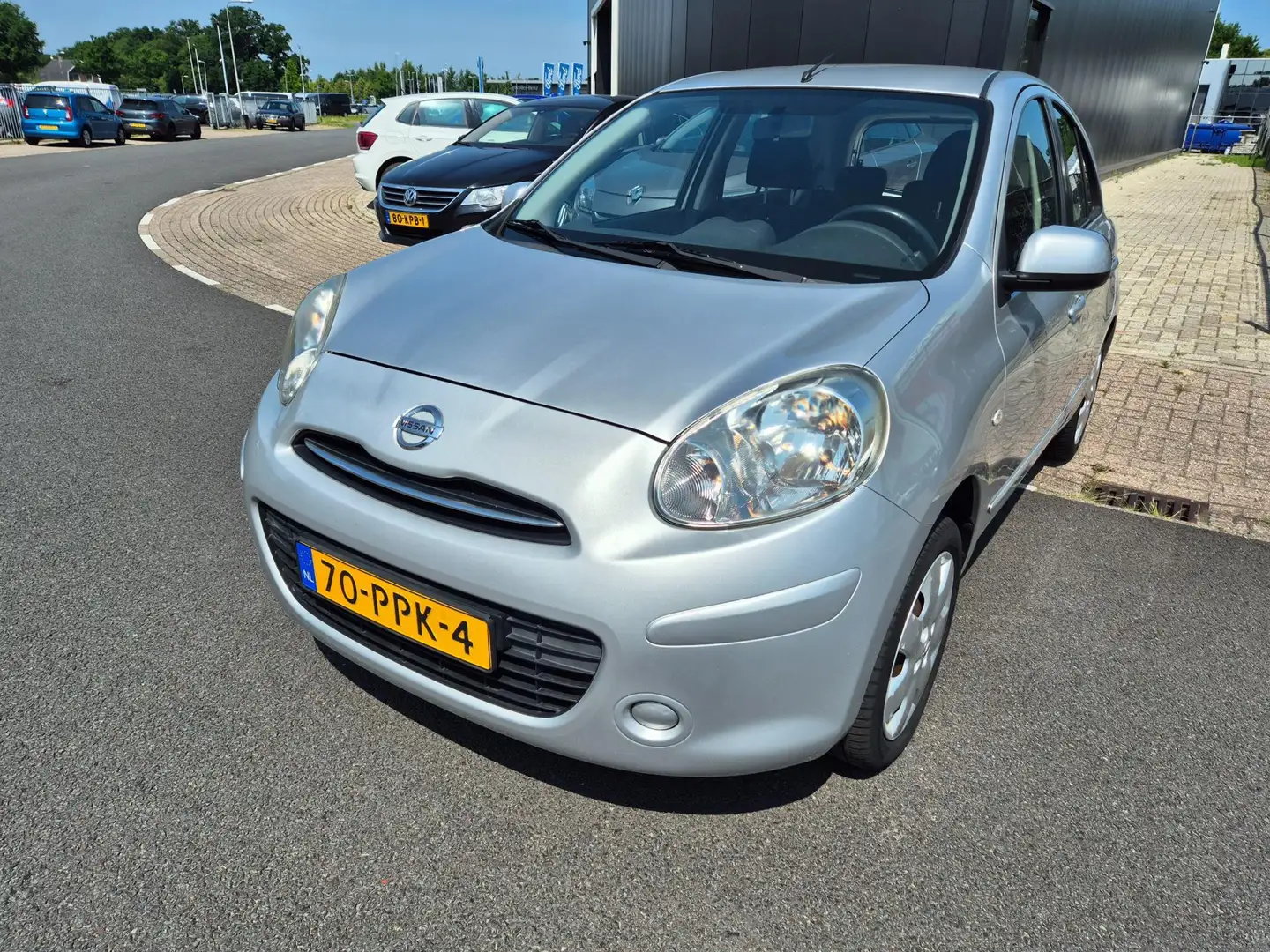 Nissan Micra 1.2 Acenta Clima Nap Origineel Ned Gris - 1