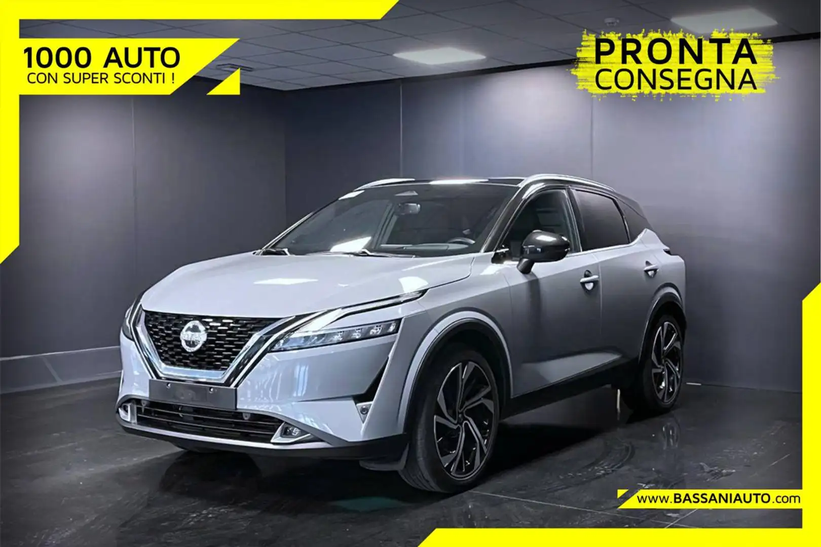 Nissan Qashqai MHEV 158 CV Xtronic Tekna+ AUTOCARRO 5 POSTI+ IVA! Grijs - 1