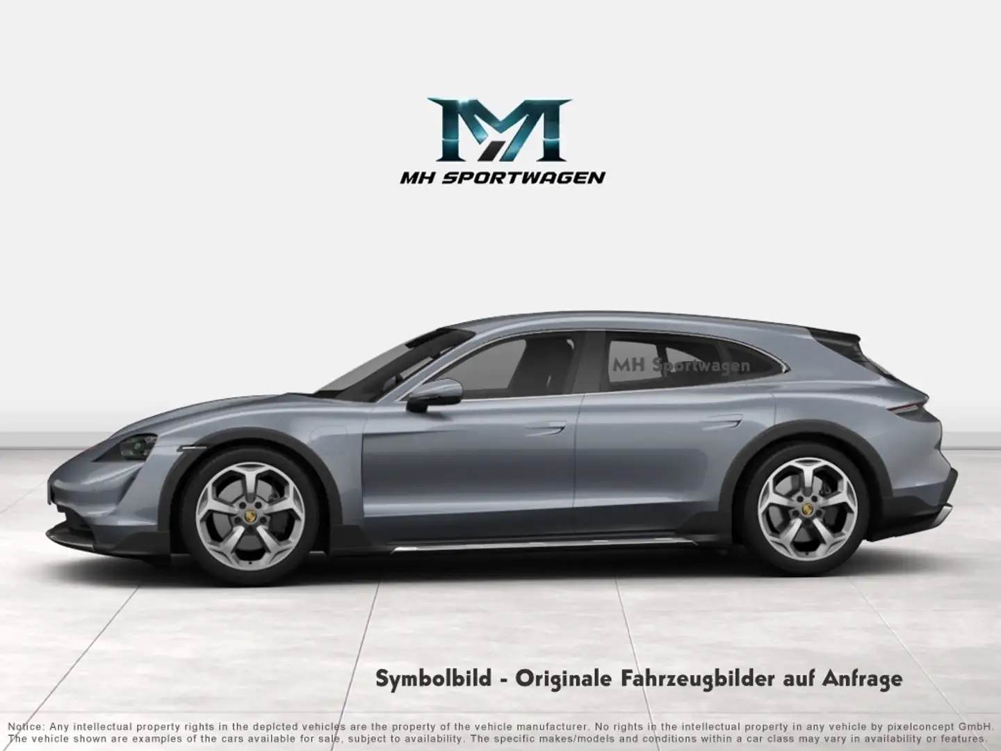 Porsche Taycan 4S Cross Turismo |Hinterachslenkung|Chrono Paket Silber - 2
