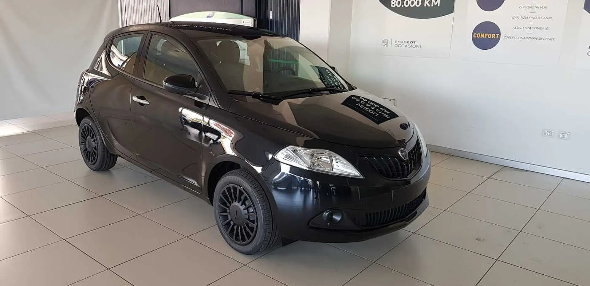 Lancia Ypsilon 1.0 FireFly Hybrid Silver - VEICOLO KM0 Nero - 1
