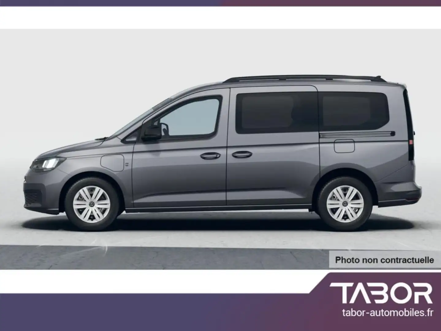 Volkswagen Caddy Maxi 1.5 PHEV 116 DSG Keyl Kam Gris - 2