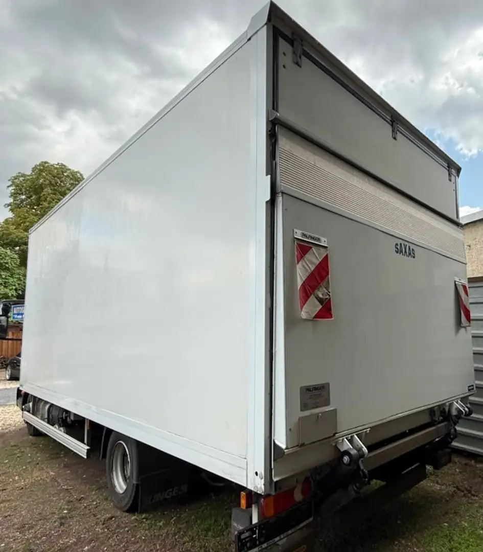 Iveco Eurocargo 75-190 Koffer, Ladebordwand, 32746 km Blanco - 2