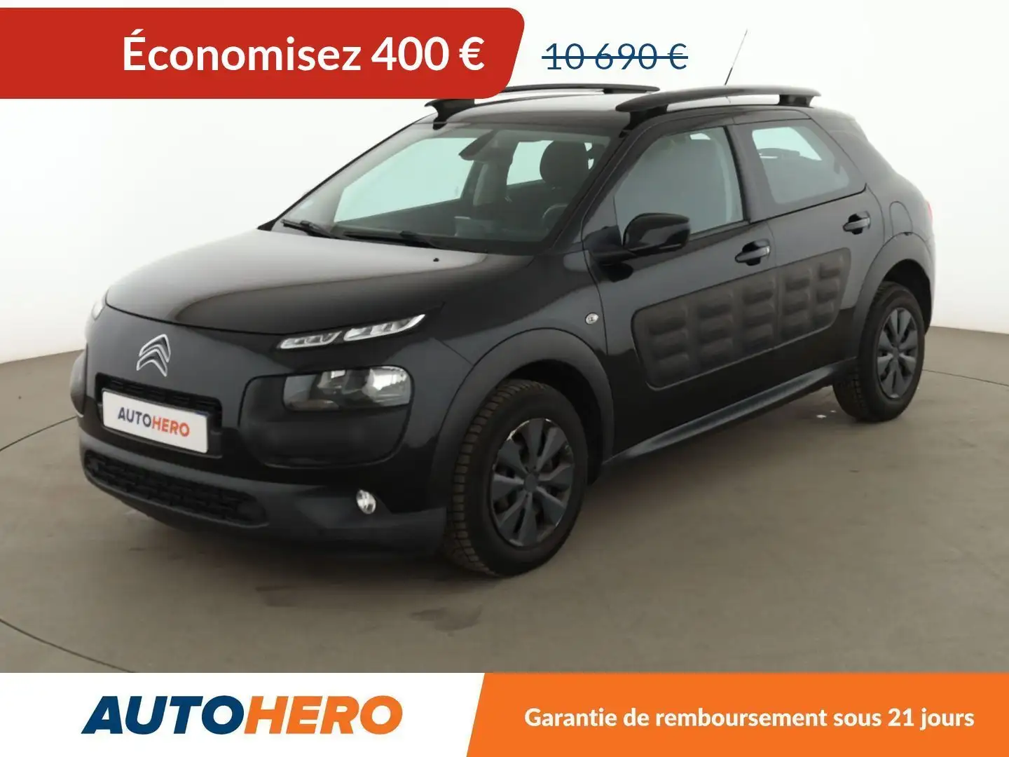 Citroen C4 Cactus 1.6 Blue-HDi Feel Business Noir - 1