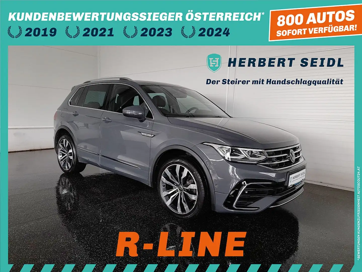Volkswagen Tiguan R-LINE PHEV DSG *20 ZOLL / SKY / MATRIX / VIRTU... Grau - 1
