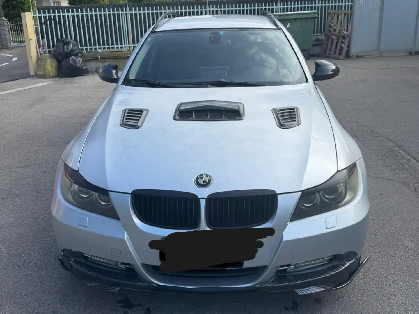 BMW 320 Serie 3 E91 Touring 320d Touring Attiva Grigio - 1