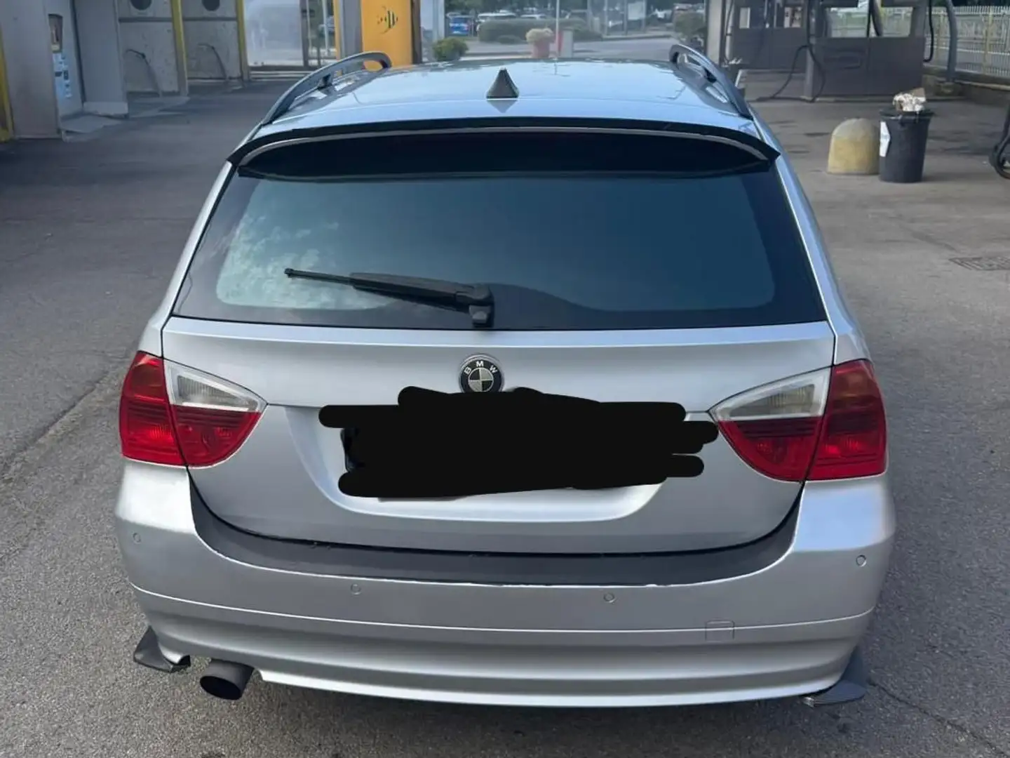 BMW 320 Serie 3 E91 Touring 320d Touring Attiva Grigio - 2