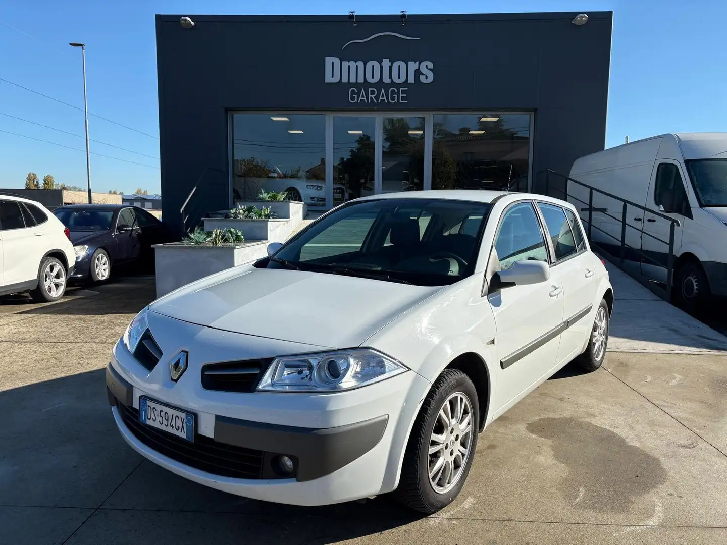 Renault Megane 5p 1.9 dci Extreme 130cv fap-NEOPATENTATI- Bianco - 1