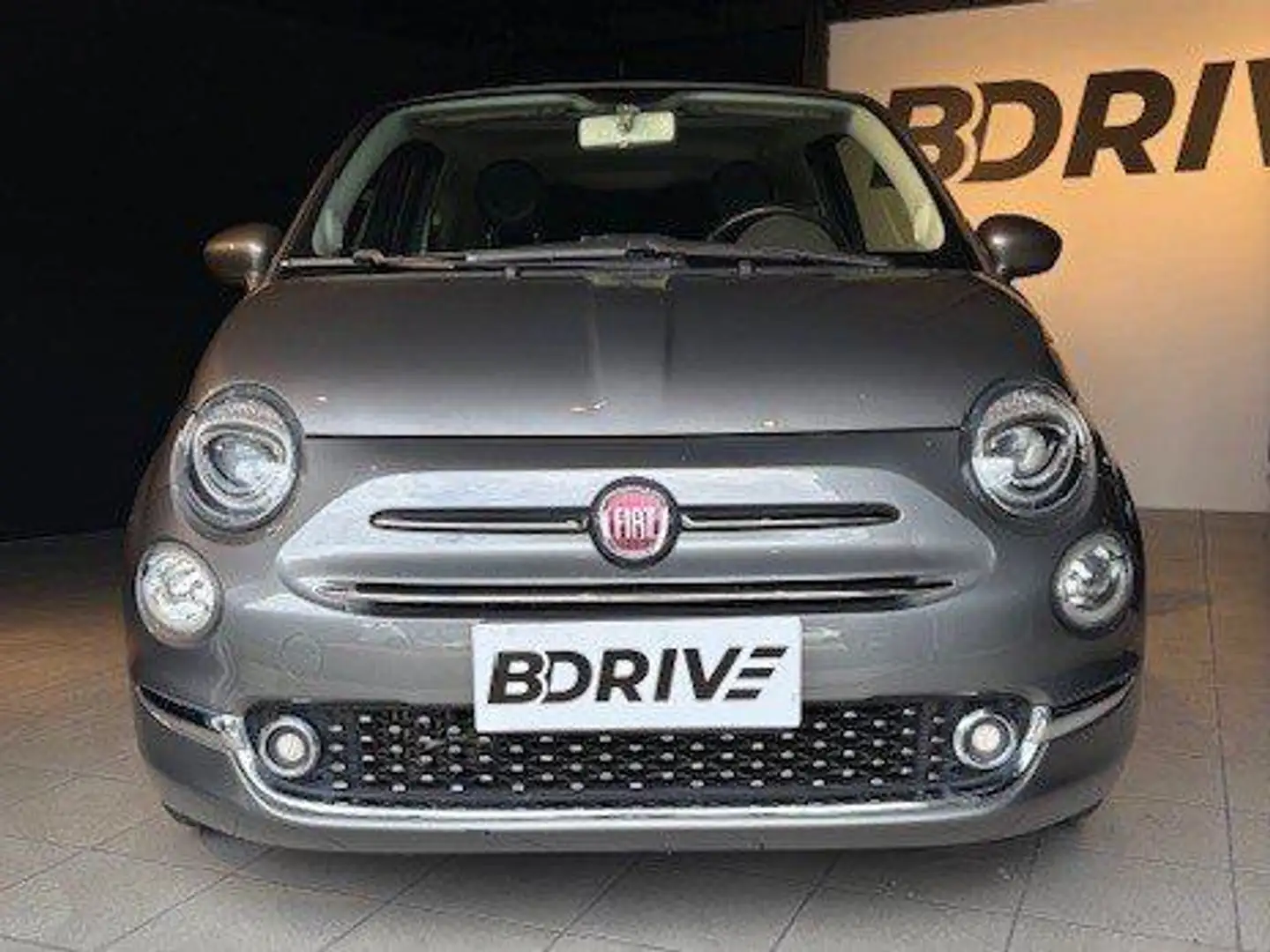 Fiat 500 500 1.3 mjt Lounge 95cv Grijs - 1