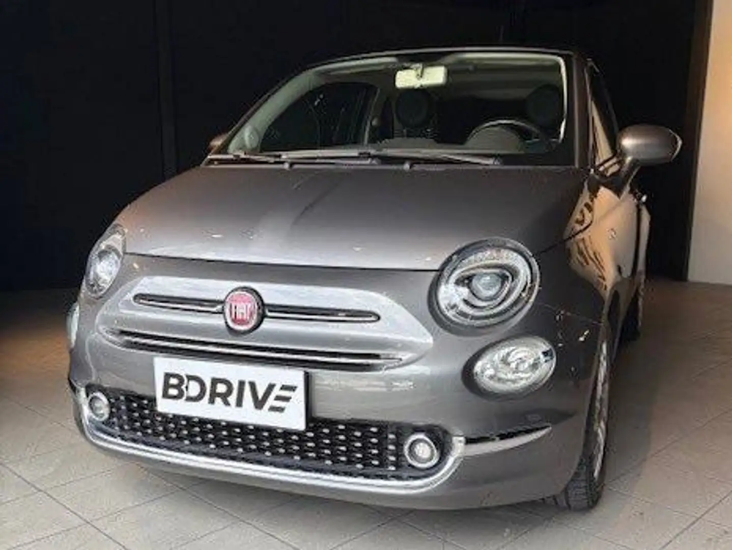 Fiat 500 500 1.3 mjt Lounge 95cv Grijs - 2