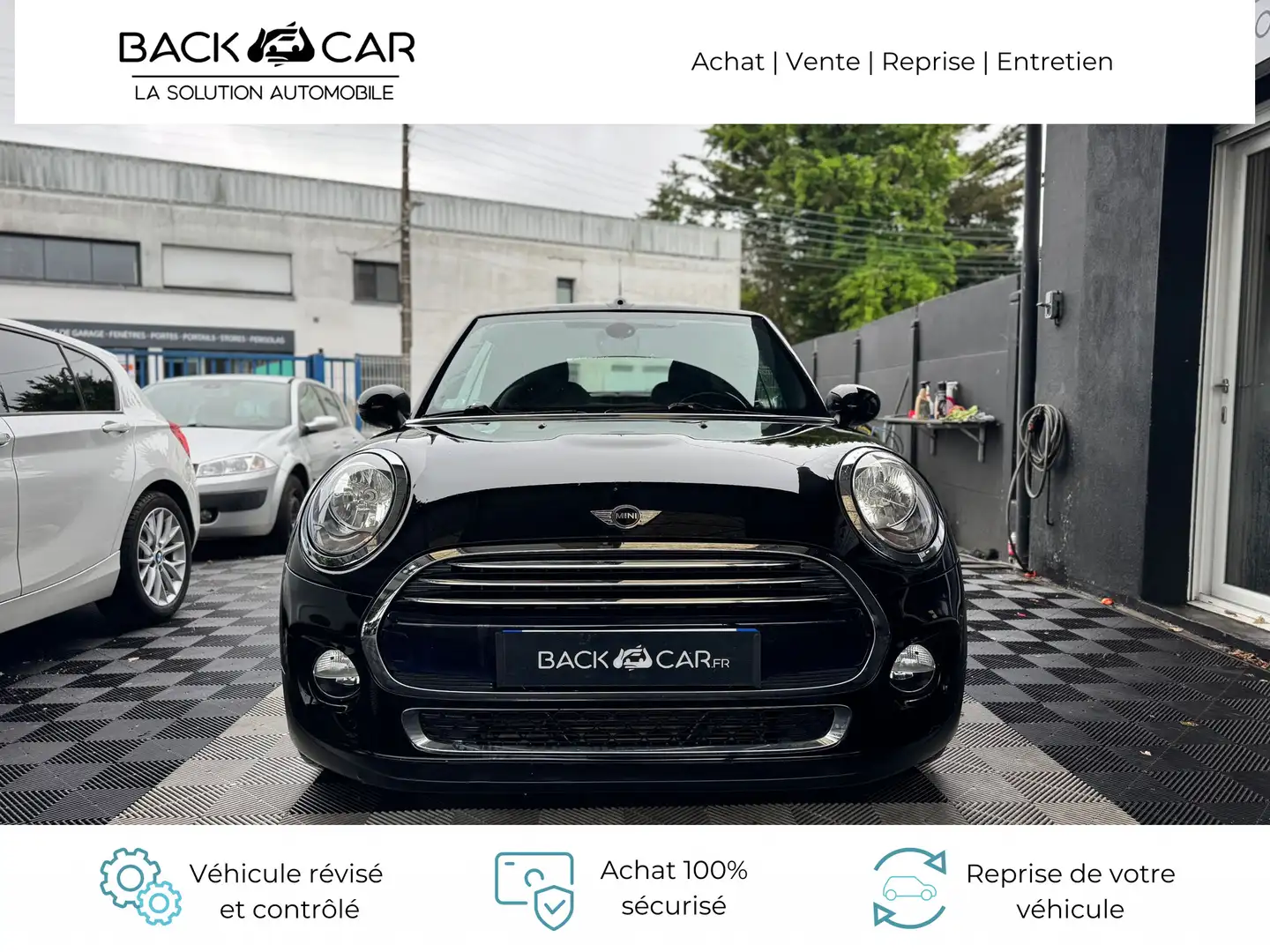 MINI Cooper Cooper 136 ch Finition Red Hot Chili Noir - 2