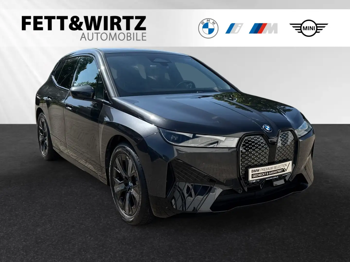 BMW iX xDrive50 PanoSkyLounge|Head-Up|Parkassistent Gris - 1