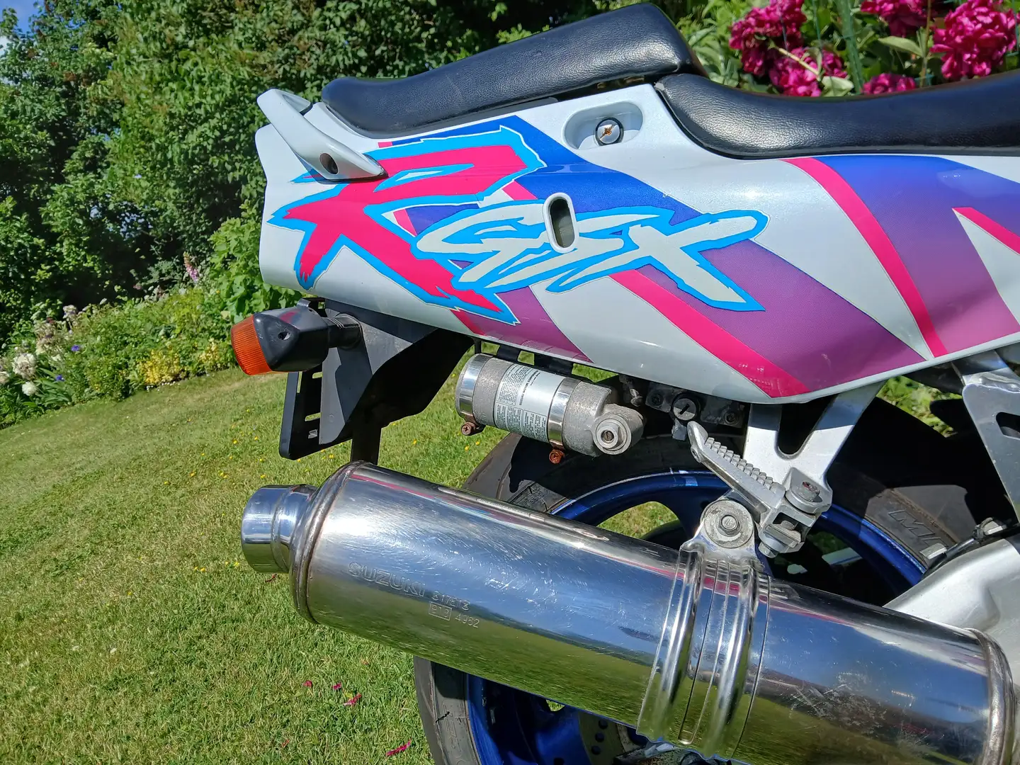 Suzuki GSX-R 750 Bleu - 2