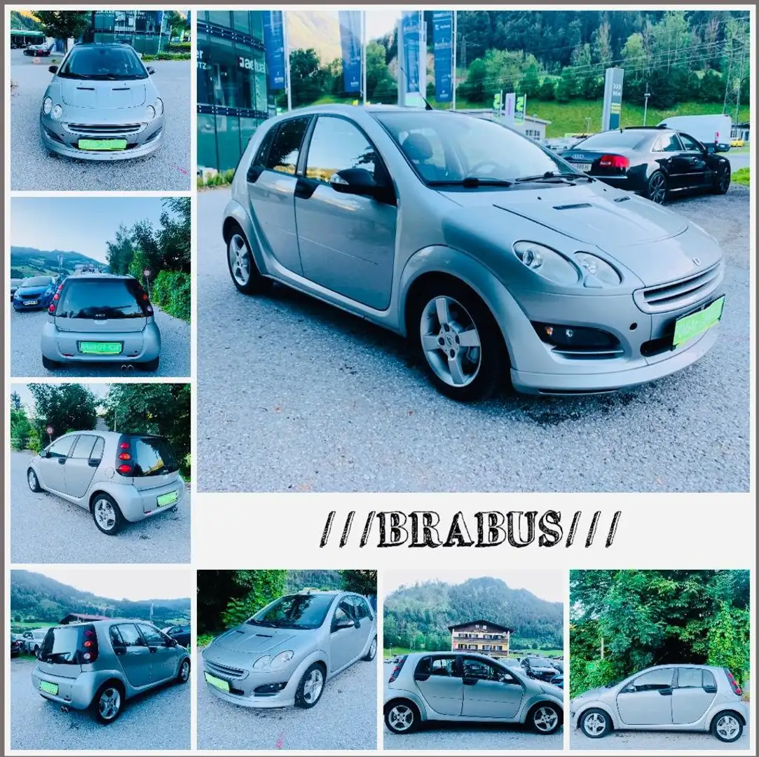 smart brabus BRABUS forfourPickerl 10/2025 /BRABUS/ Gümüş rengi - 2