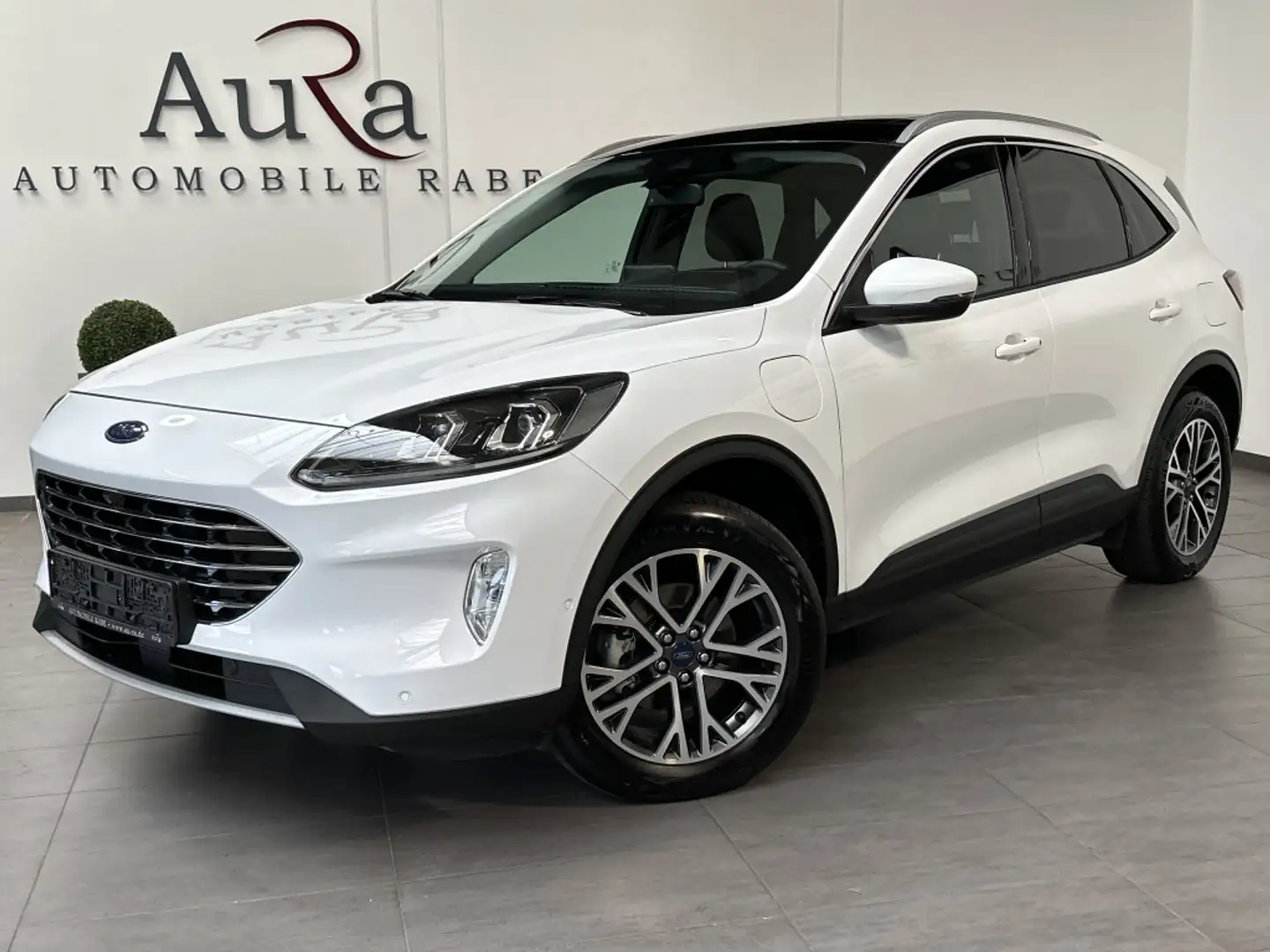 Ford Kuga 2.5 Duratec PHEV Titanium X NAV+LED+KAM+B&O Weiß - 2