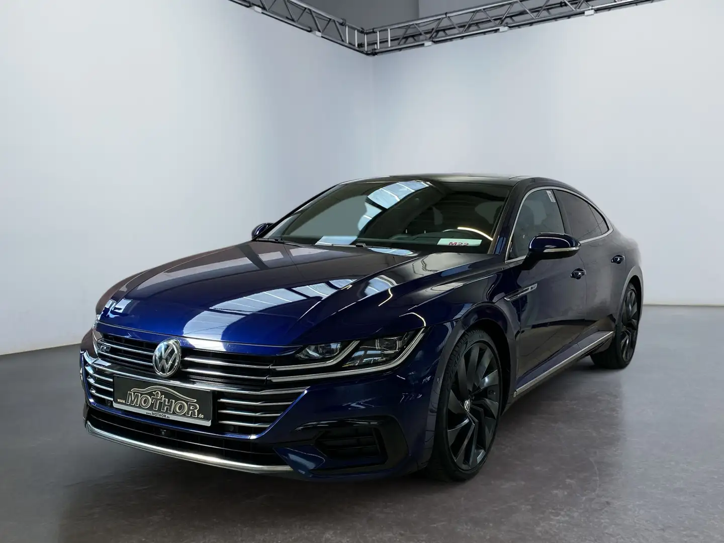 Volkswagen Arteon R-Line 2.0 TDI 4Motion ACC FLA HUD Pano Modrá - 2