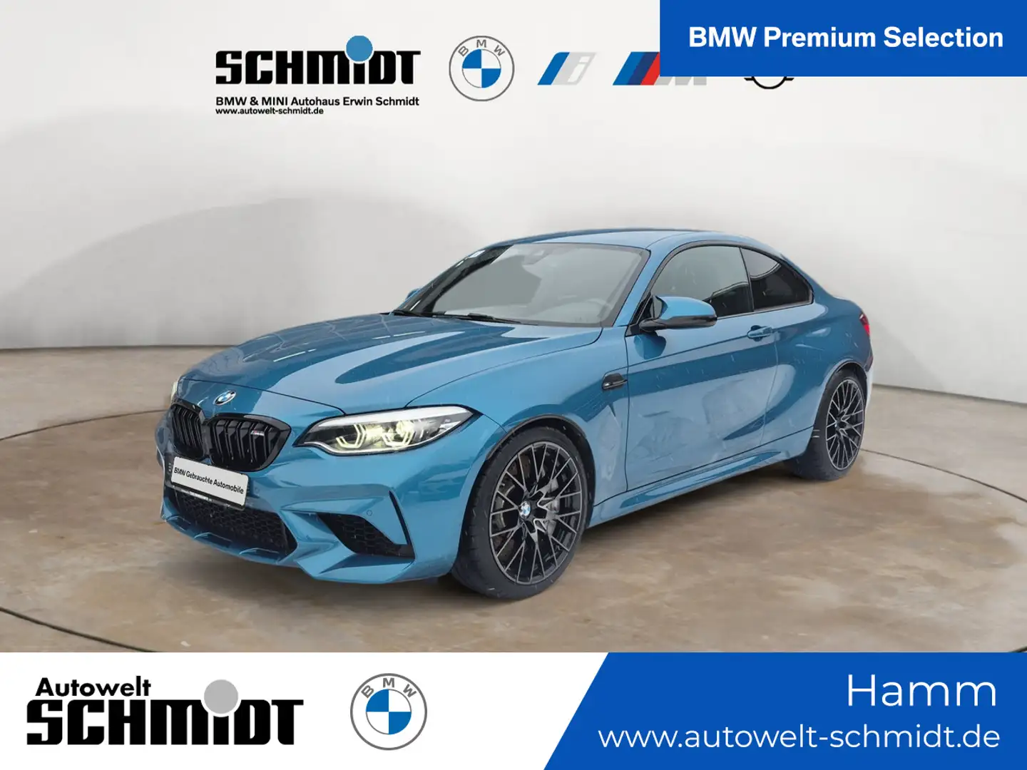 BMW M2 Competition + 2Jahre-BPS.-GARANTIE Blau - 1