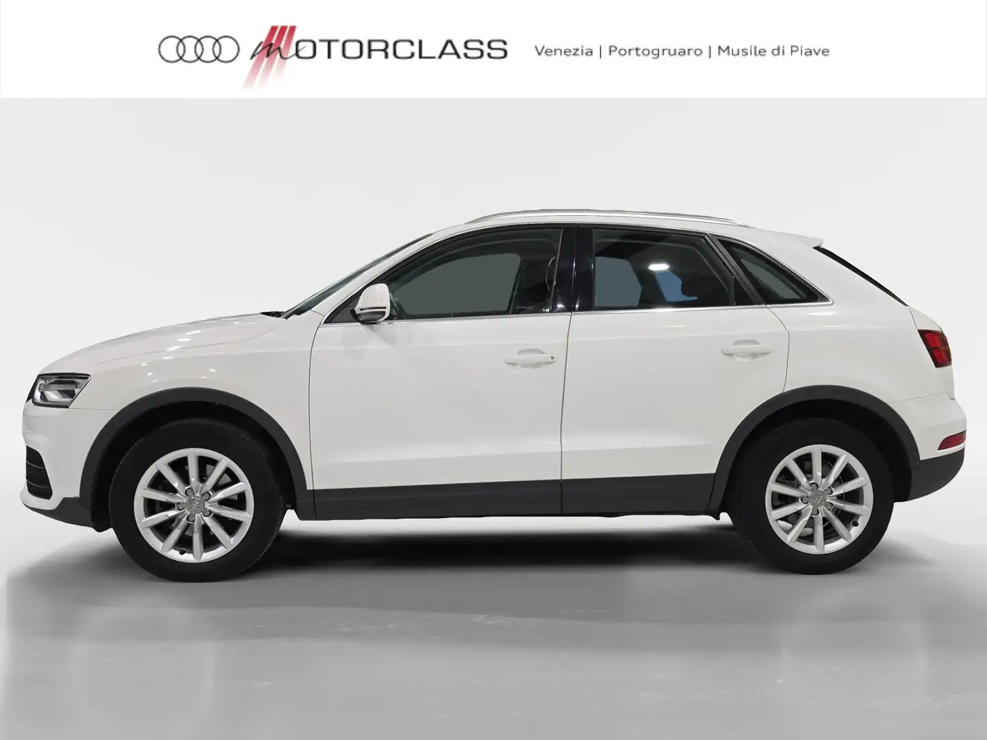 Audi Q3 2.0 tdi 150cv business Weiß - 2