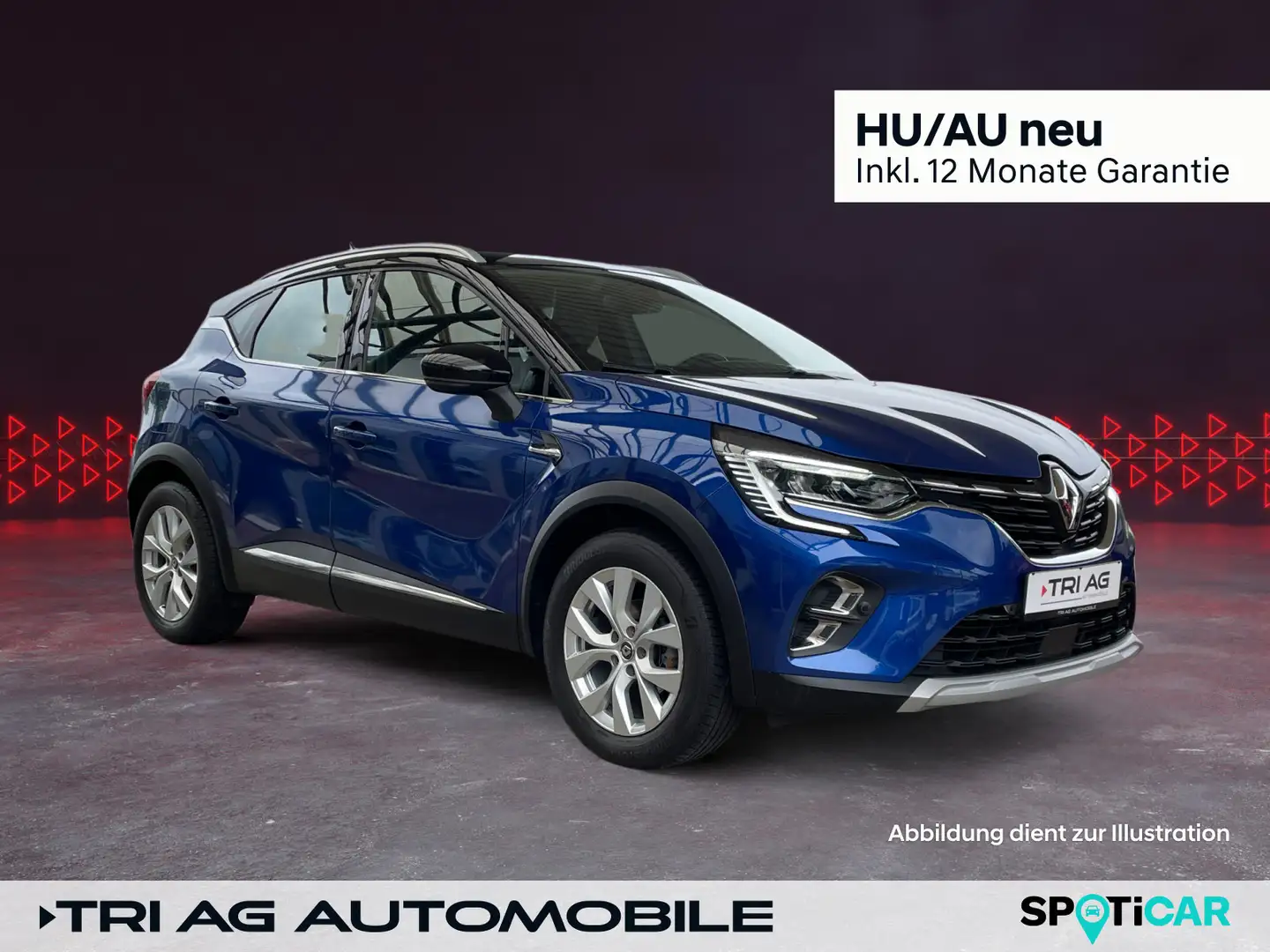 Renault Captur Intens City-Komfort-Paket EASY LINK Navig Mavi - 1