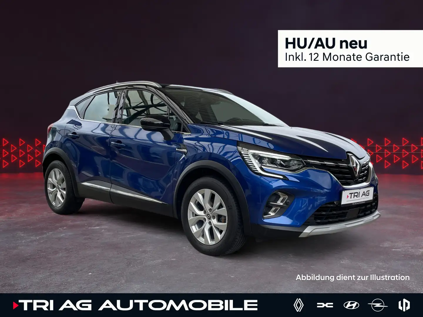 Renault Captur Intens City-Komfort-Paket EASY LINK Navig Blauw - 1