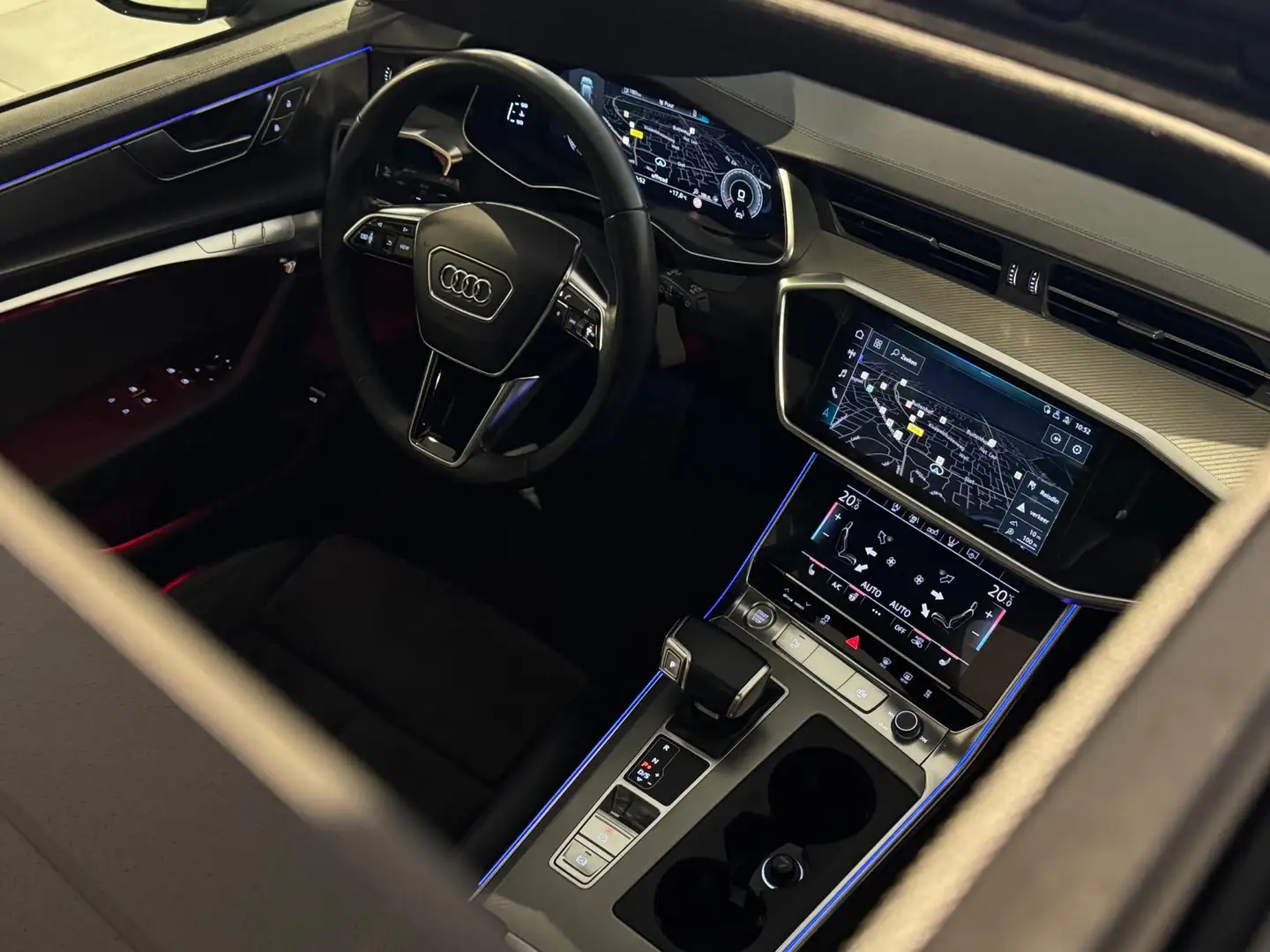 Audi A6 Avant 55 TFSI QUATTRO S-LINE 340 PK |MATRIX|PANO|L Schwarz - 2