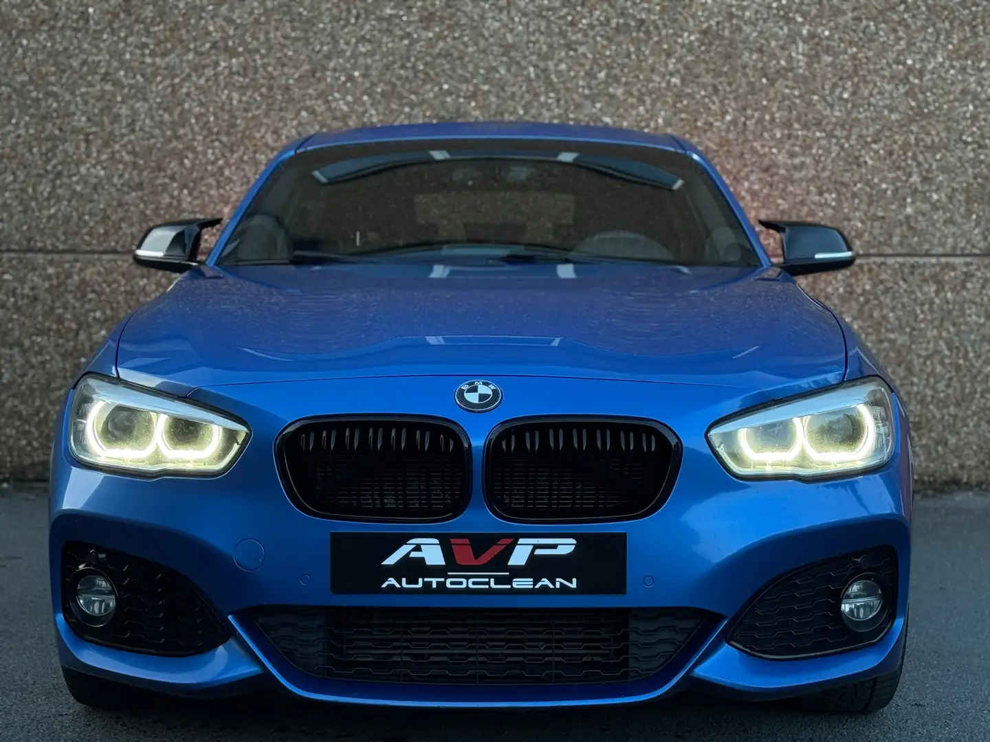 BMW 116 Pack M /Gps/Clim Auto/Garantie 12mois Blauw - 2