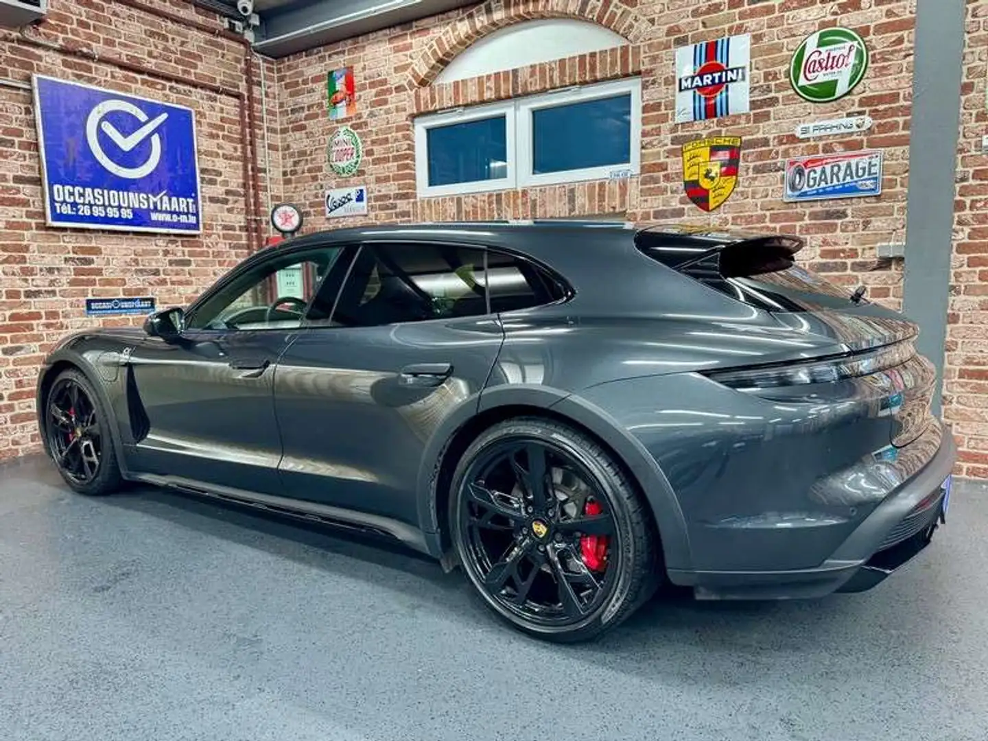 Porsche Taycan Taycan 4S Cross Turismo 490cv 4x4/Cuir/ToitP/Siè Gris - 2