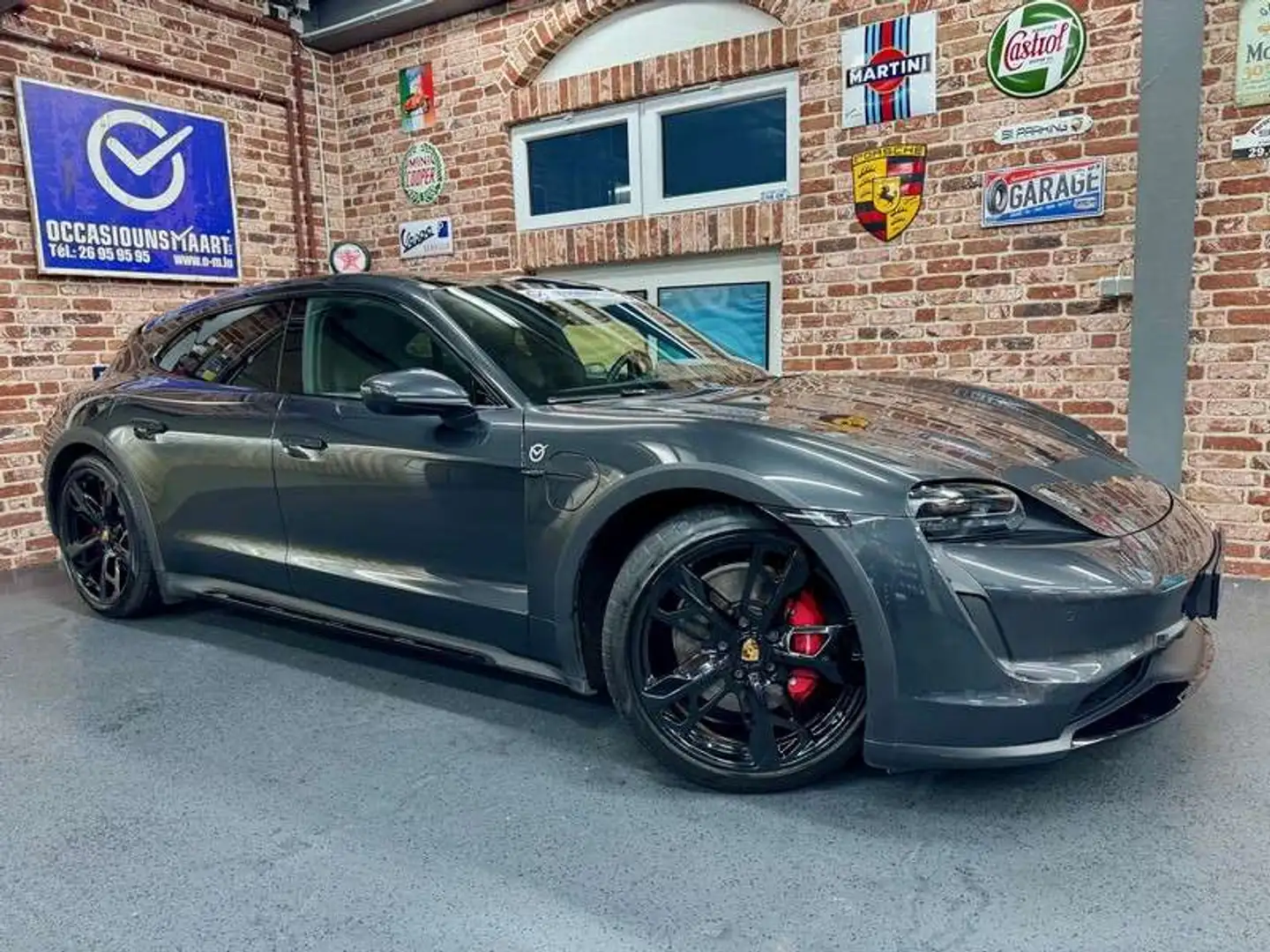 Porsche Taycan Taycan 4S Cross Turismo 490cv 4x4/Cuir/ToitP/Siè Gris - 1