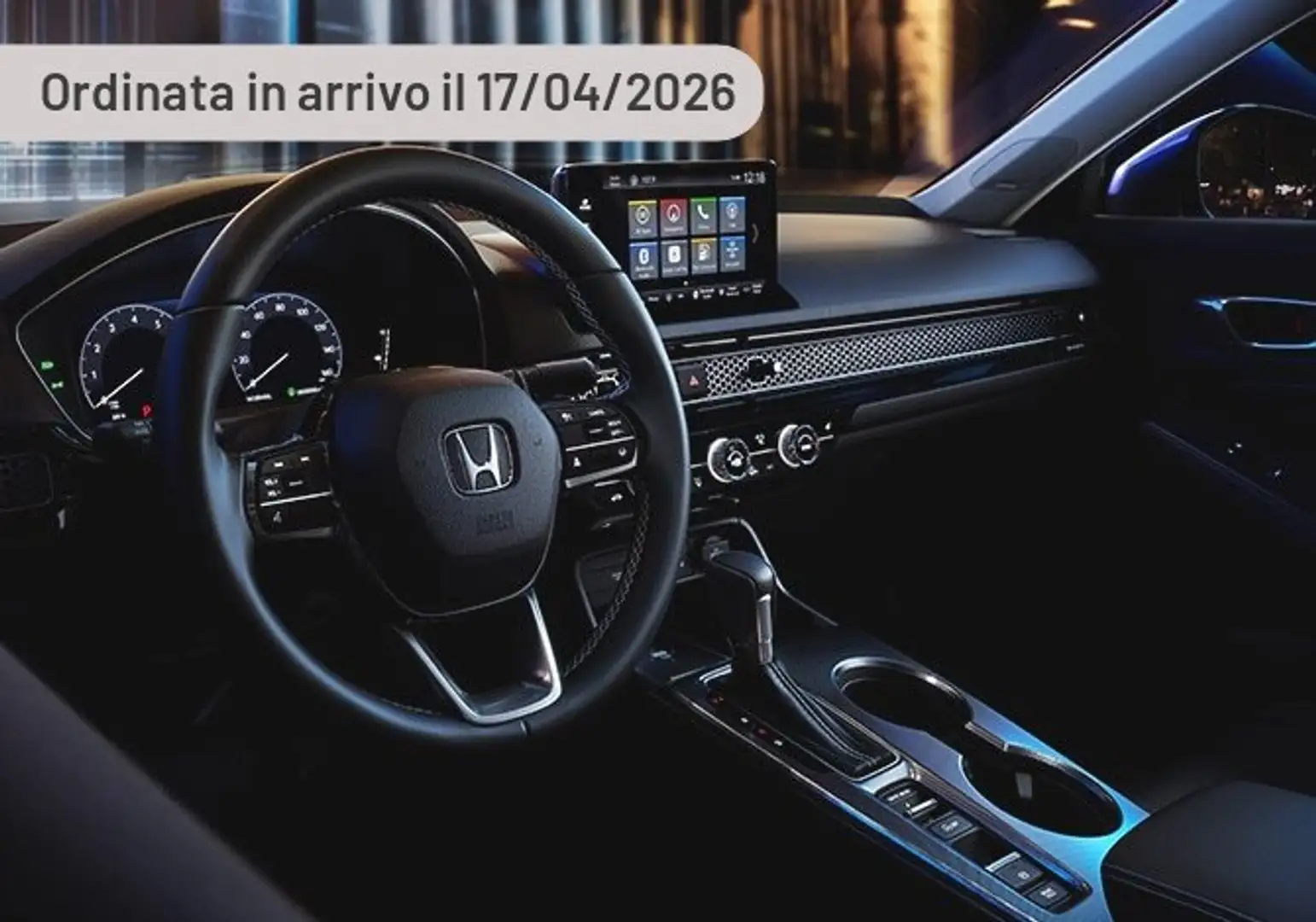 Honda Civic 2.0 Hev eCVT Advance Argento - 1