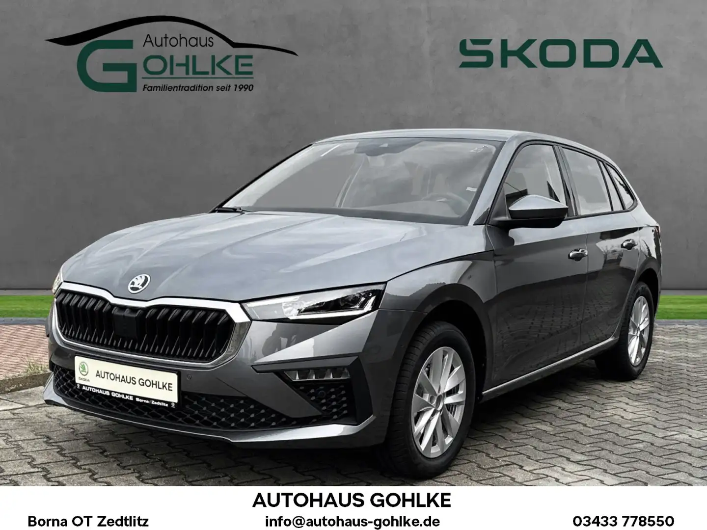 Skoda Scala 1.0T 85 kW DSG*Navi*Voll-LED*Elektr.Heckkl Klima Grau - 1