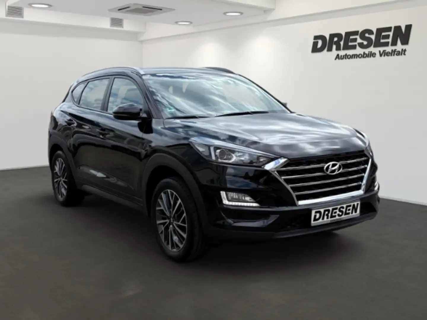 Hyundai TUCSON 1,6 GDi Trend AHK/Klimaautomatik/Rückfahrkamera/Si Zwart - 2