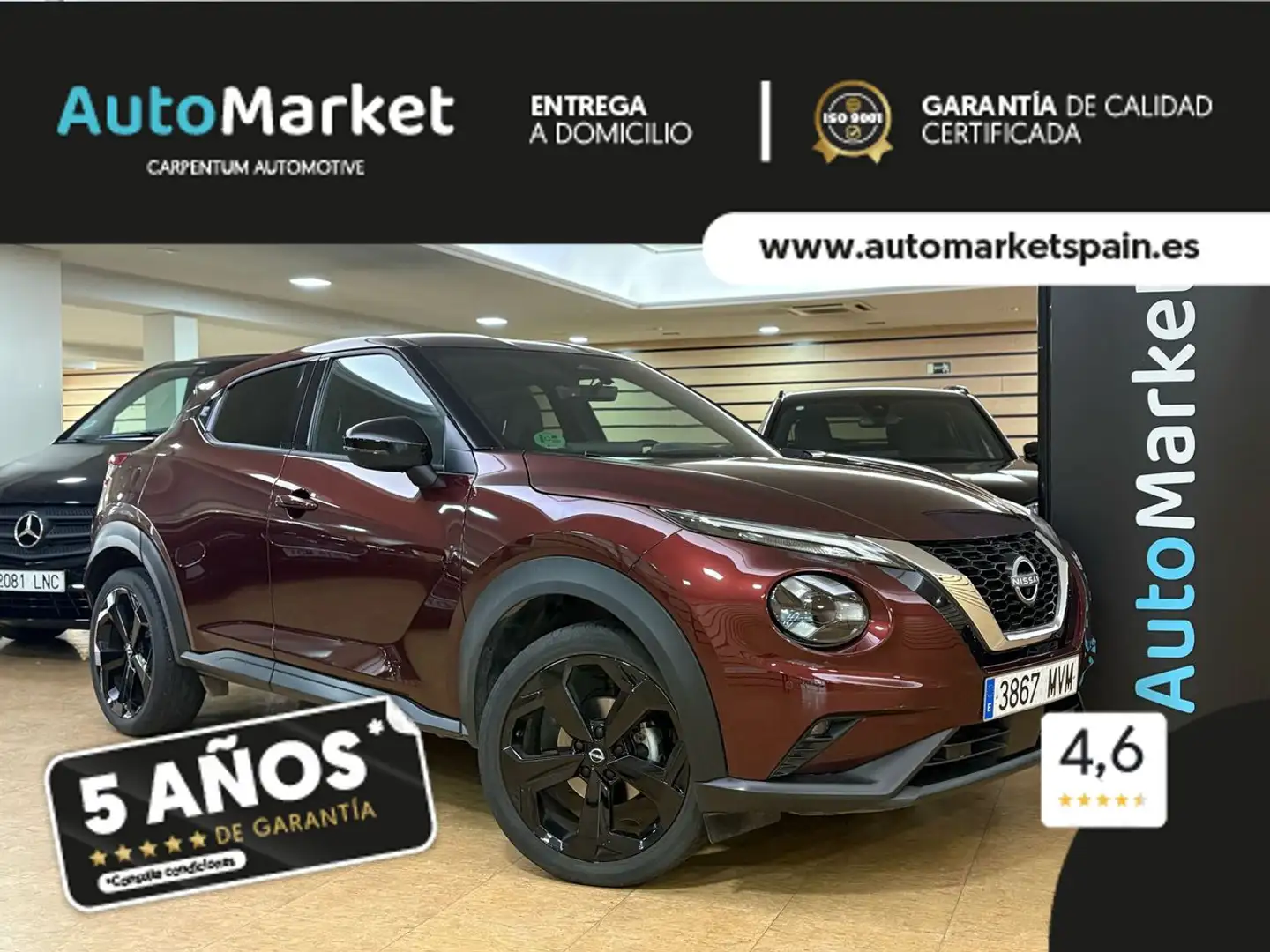 Nissan Juke TEKNA DIG-T 84 KW (114 CV) DCT 7 VEL. TEKNA Rosso - 1