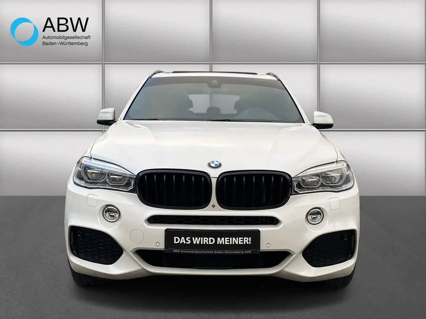 BMW X5 xDrive40d 3.0 M-Paket Blanc - 1
