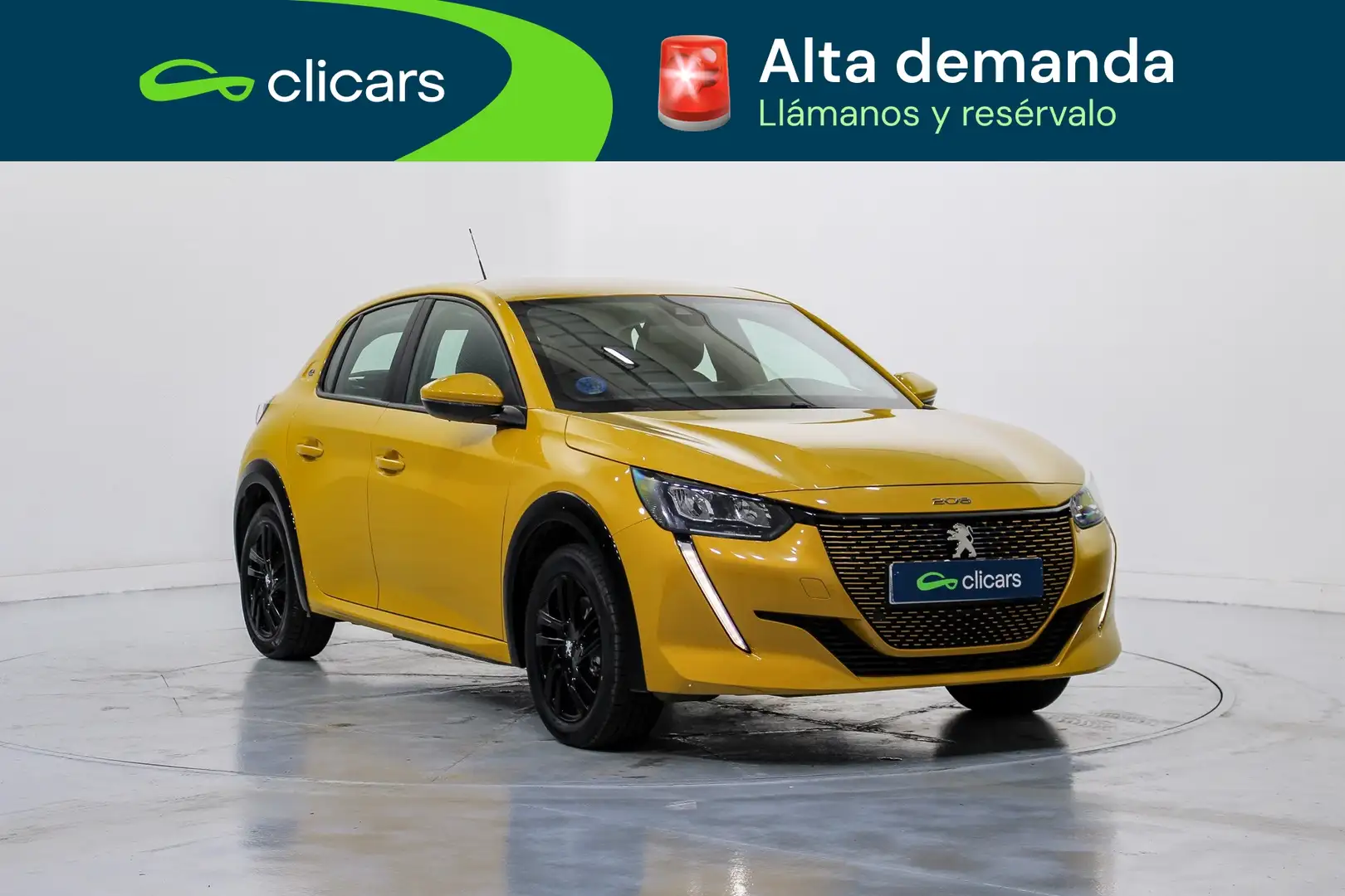 Peugeot 208 Active Pack Eléctrico 100kW Amarillo - 2