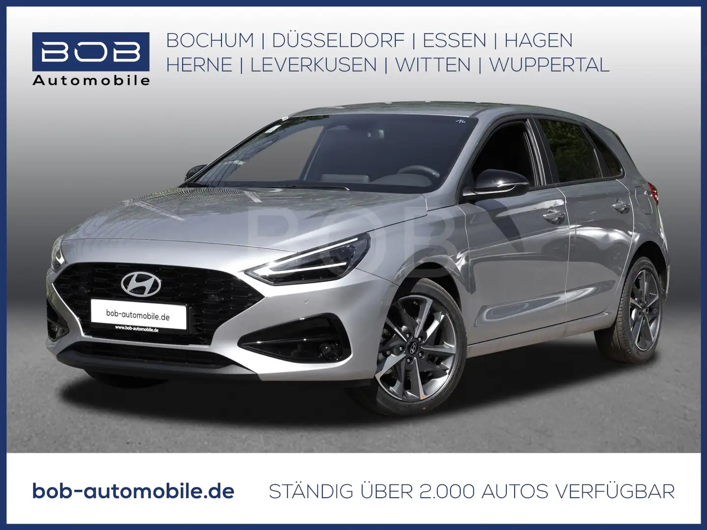 Hyundai i30 1.5 T-GDI (140 PS) 48V 7-DCT 2WD Advantage Zilver - 1