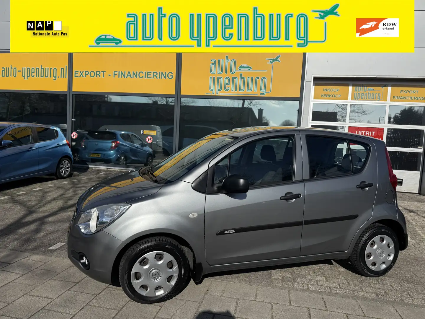 Opel Agila 1.0 Selection * 81.542 Km * NIEUWSTAAT * Gris - 1
