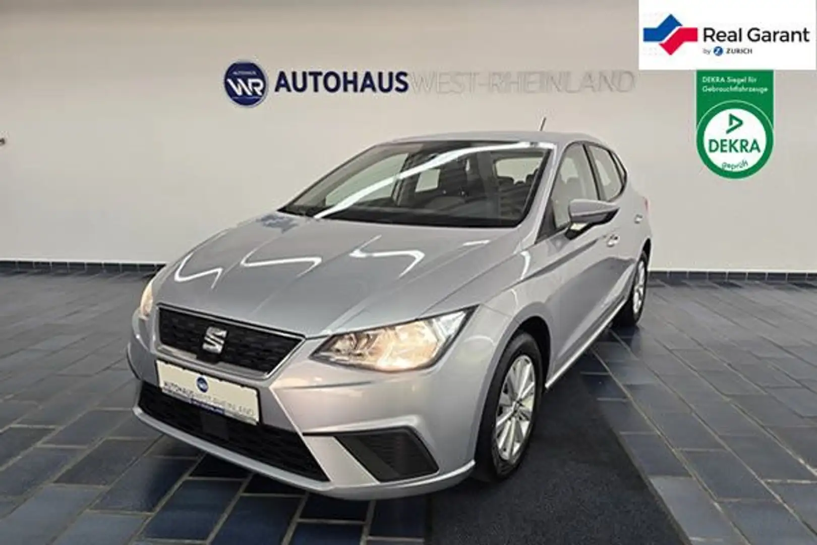 SEAT Ibiza Style 1,0 Ltr.-66 kW*TEMP*PDC*KLIMA*LED* Argento - 1