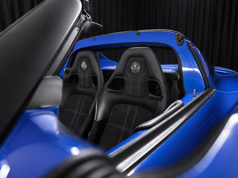 Lotus Elise Sport 220 - Metallic Blue, Alcantara, Jantes forg. — photo 10